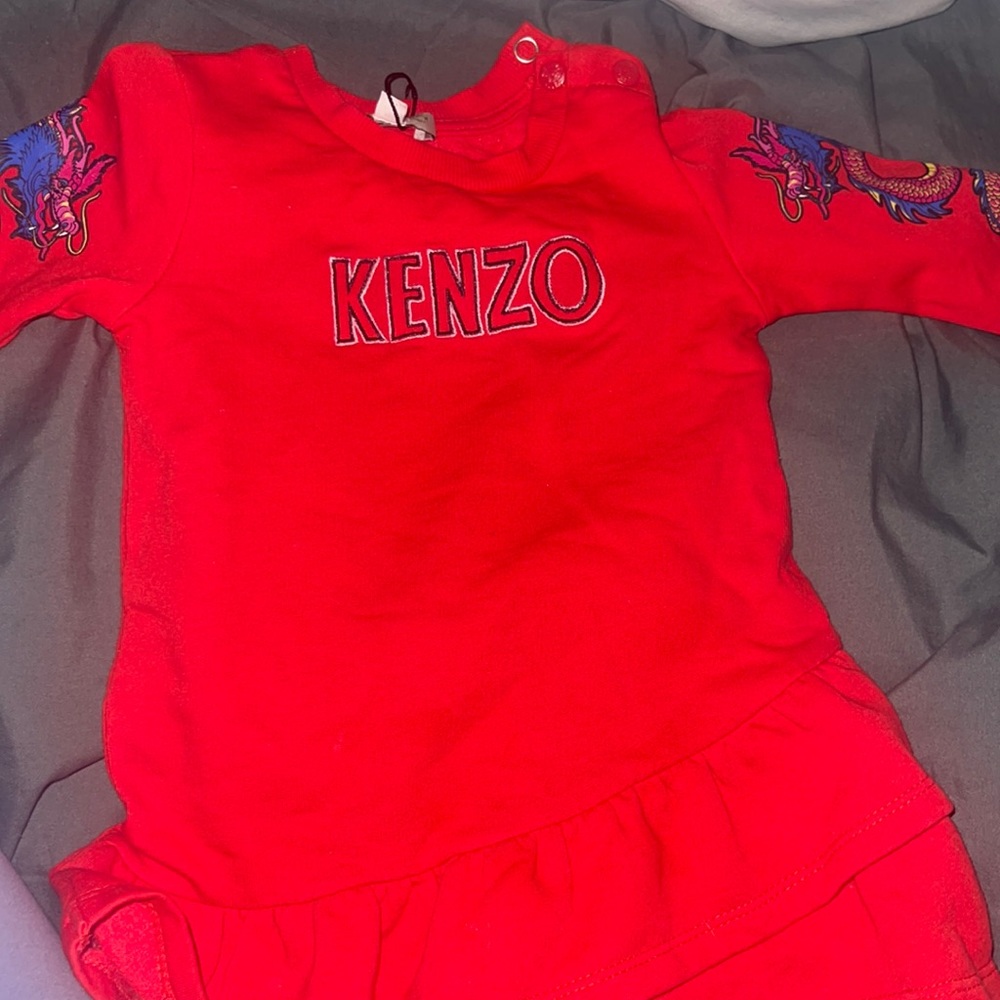 Kenzo DRESS KIDS 6 MONTHS .. worn once